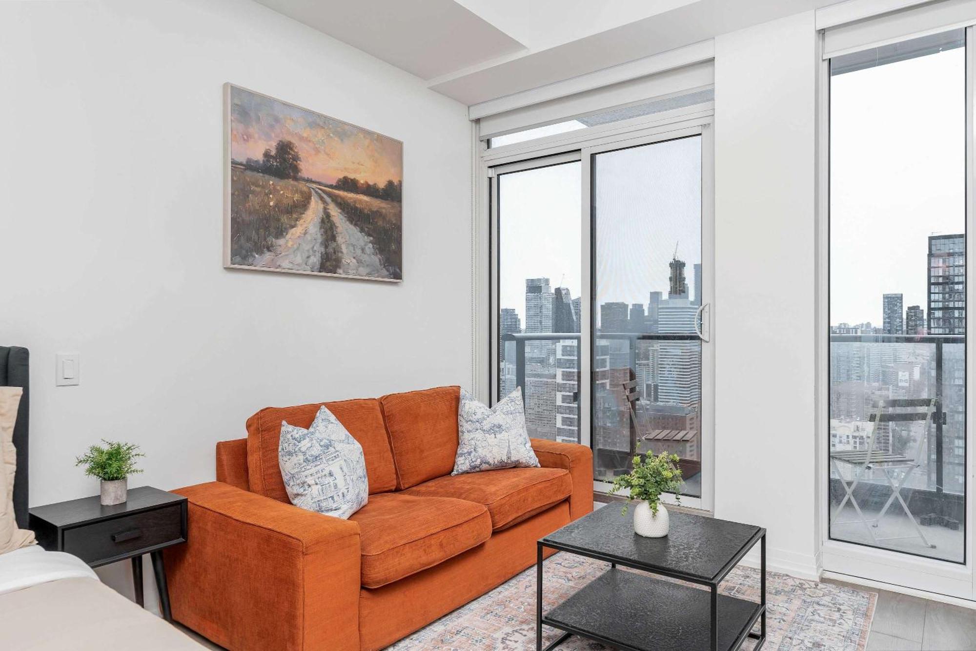 Sunset View Studio By Eaton Centre โตรอนโต ภายนอก รูปภาพ