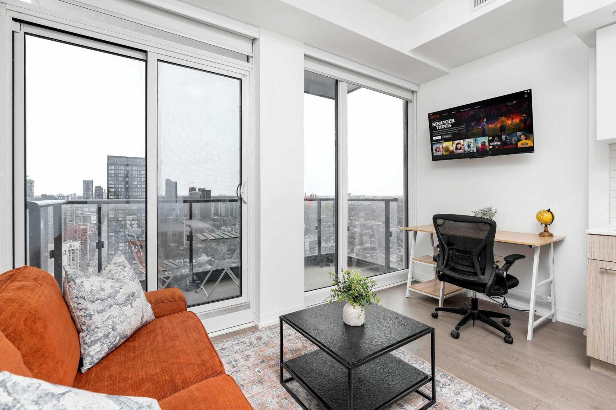 Sunset View Studio By Eaton Centre โตรอนโต ภายนอก รูปภาพ